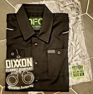 DIXXON Flannel "The Outlaw" Youth Size Medium Limeted Edition